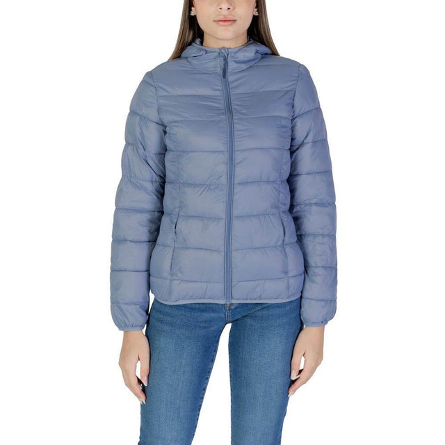 B.Young Blue Nylon Jackets & Coat - Hilstor