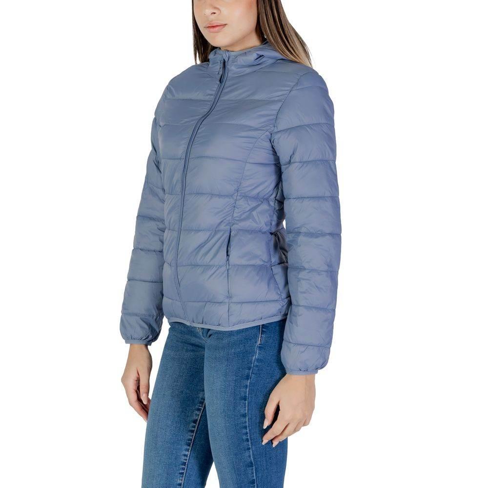 B.Young Blue Nylon Jackets & Coat - Hilstor