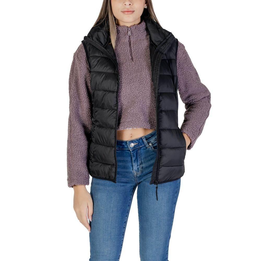B.Young Black Nylon Jackets & Coat - Hilstor