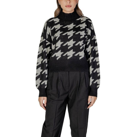 Vero Moda Black Marabou Sweater - Hilstor