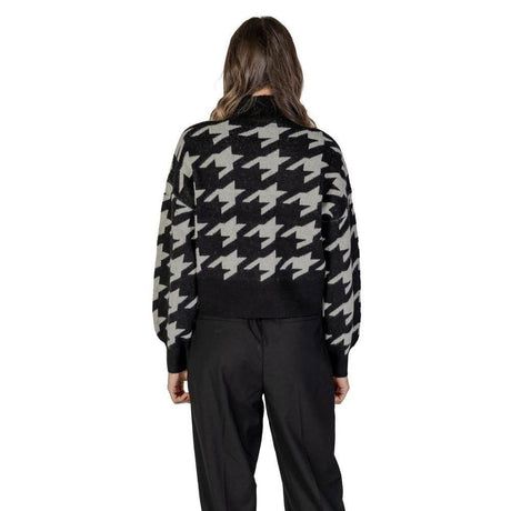 Vero Moda Black Marabou Sweater - Hilstor
