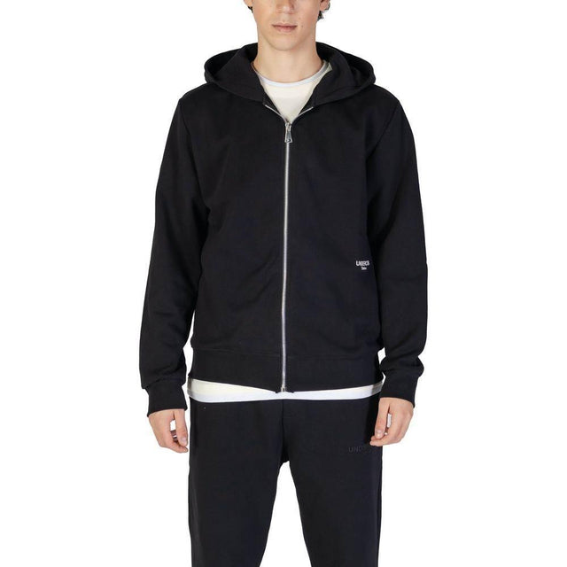 Underclub Black Cotton Hoody - Hilstor
