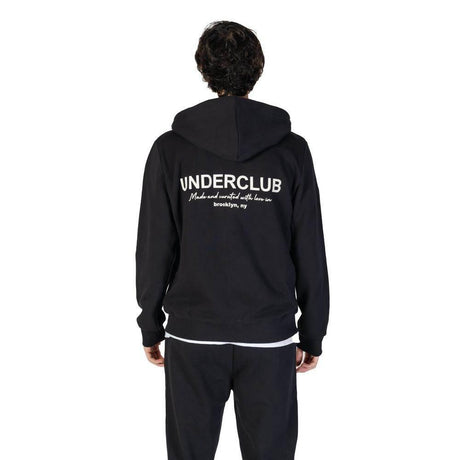 Underclub Black Cotton Hoody - Hilstor