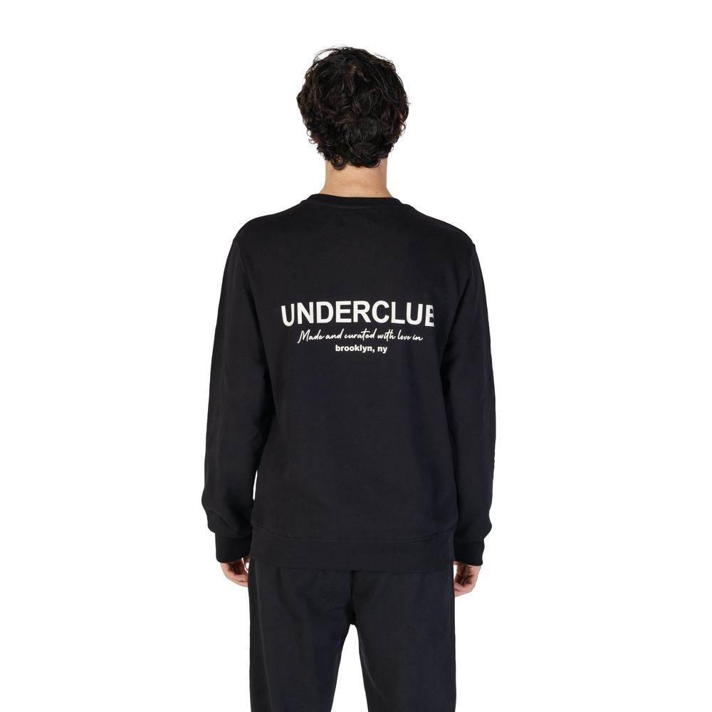 Underclub Black Cotton Sweatshirt - Hilstor