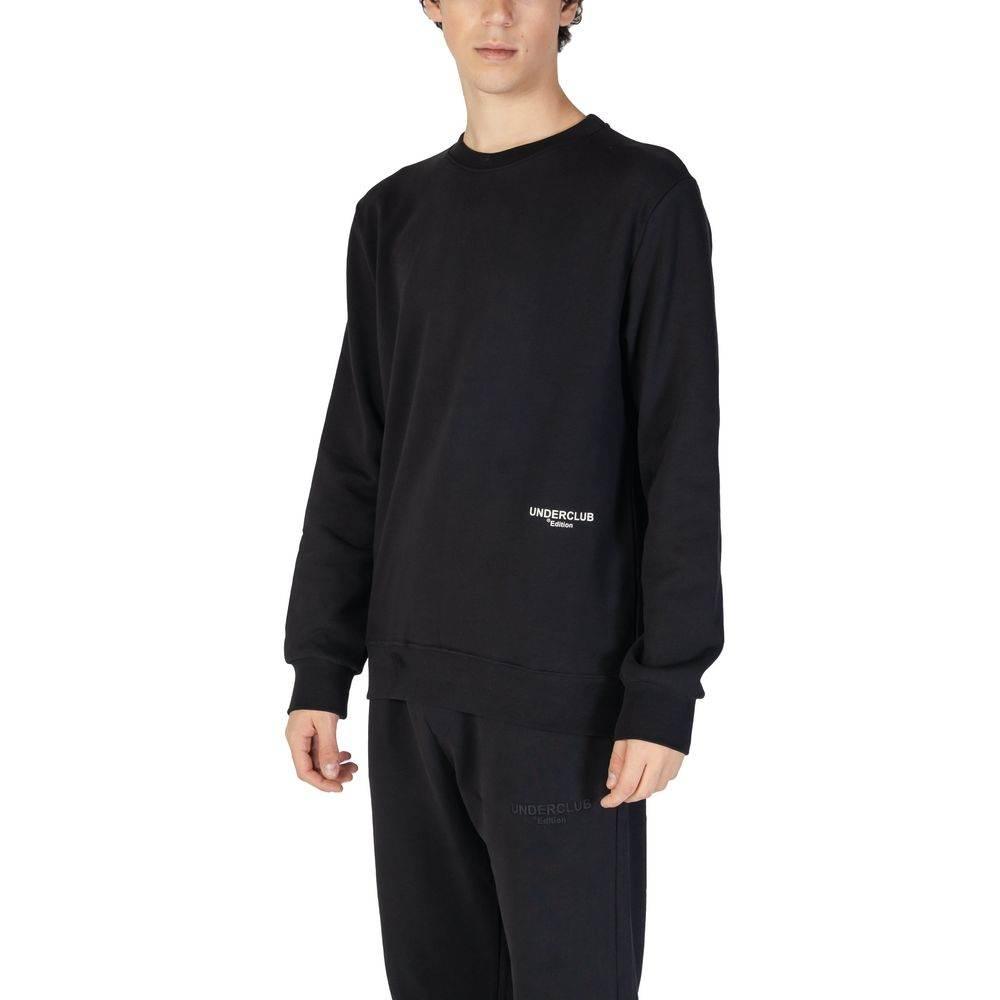 Underclub Black Cotton Sweatshirt - Hilstor