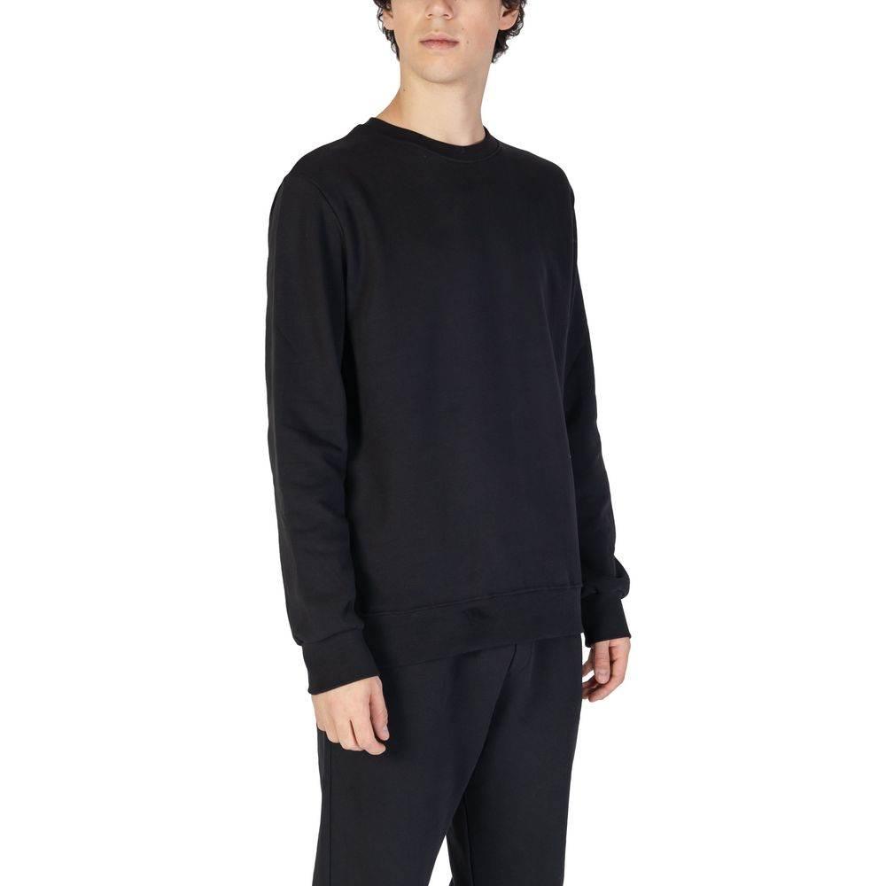 Underclub Black Cotton Sweatshirt - Hilstor