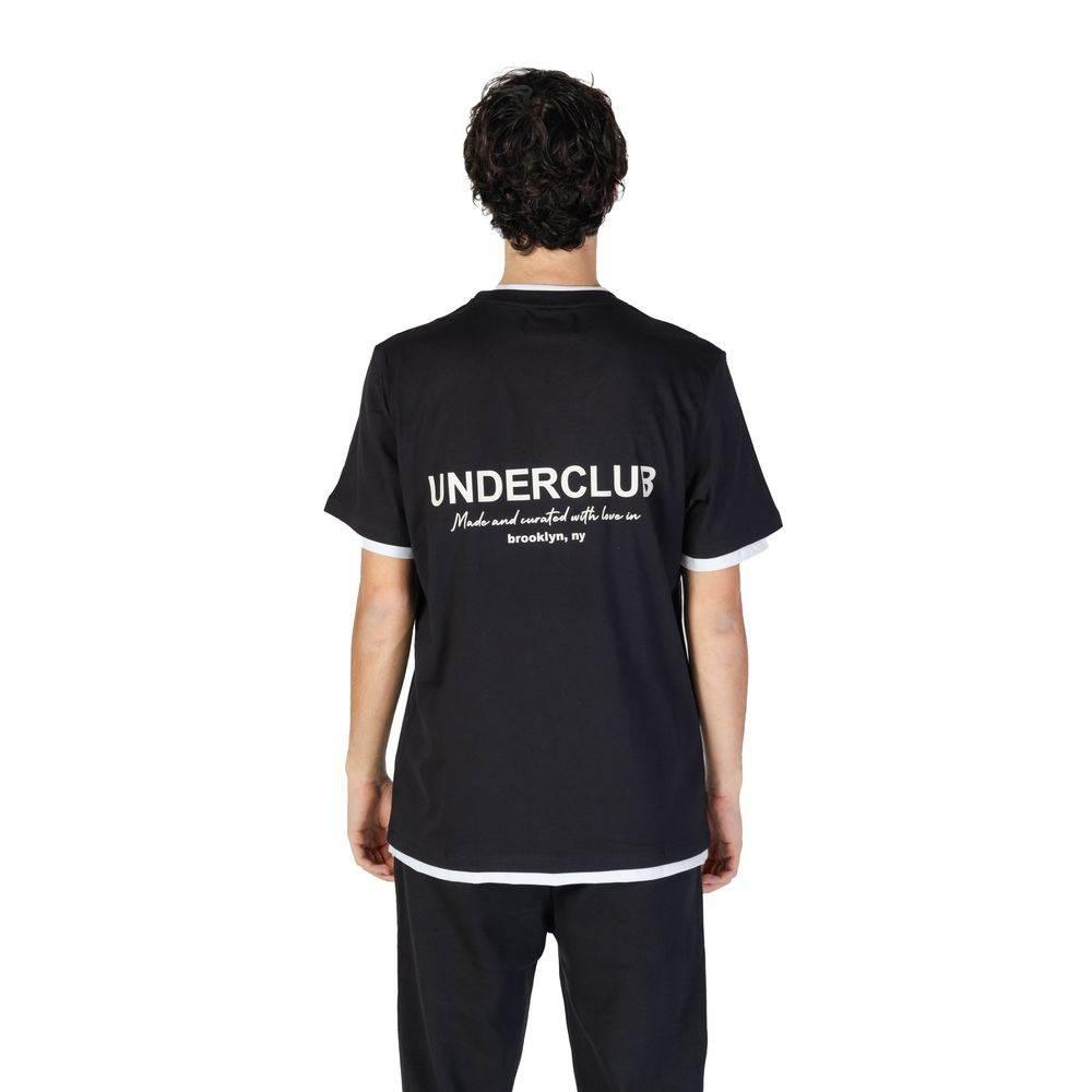 Underclub Black Cotton T-Shirt - Hilstor