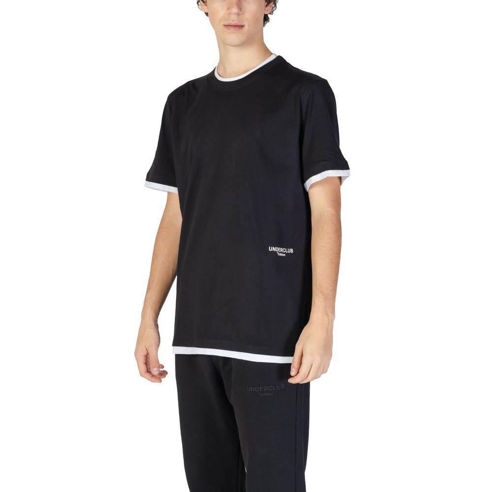 Underclub Black Cotton T-Shirt - Hilstor