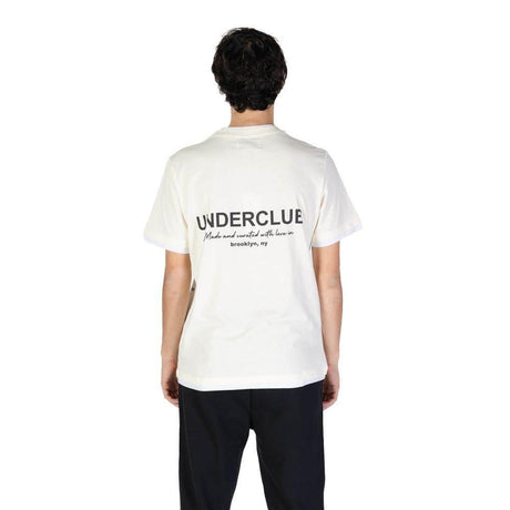 Underclub Cream Cotton T-Shirt - Hilstor