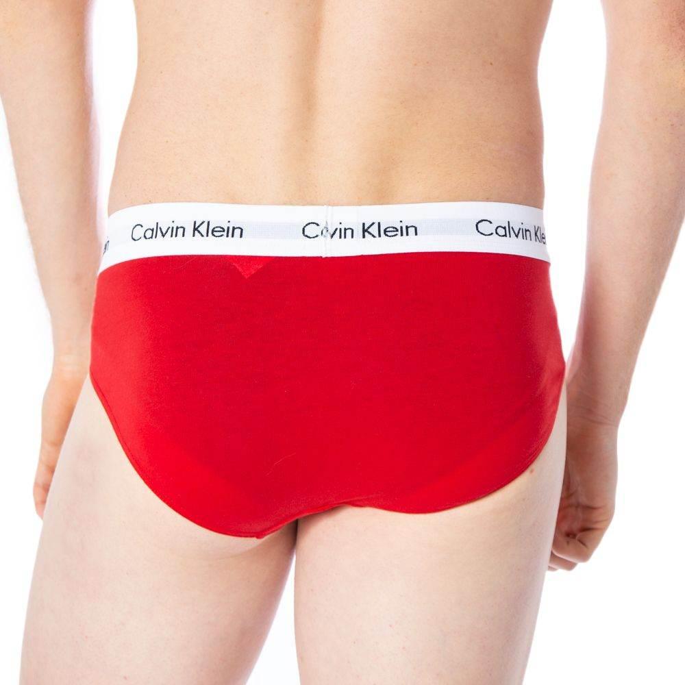 Calvin Klein Underwear Red Cotton Underwear - Hilstor