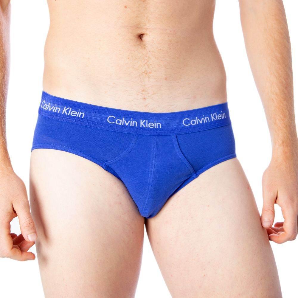 Calvin Klein Underwear Blue Cotton Underwear - Hilstor