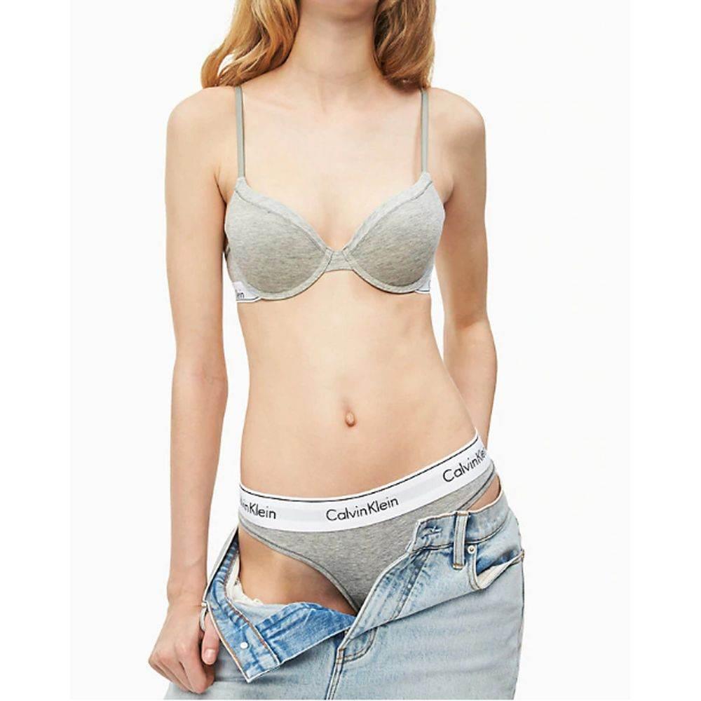 Calvin Klein Underwear Gray Cotton Underwear - Hilstor