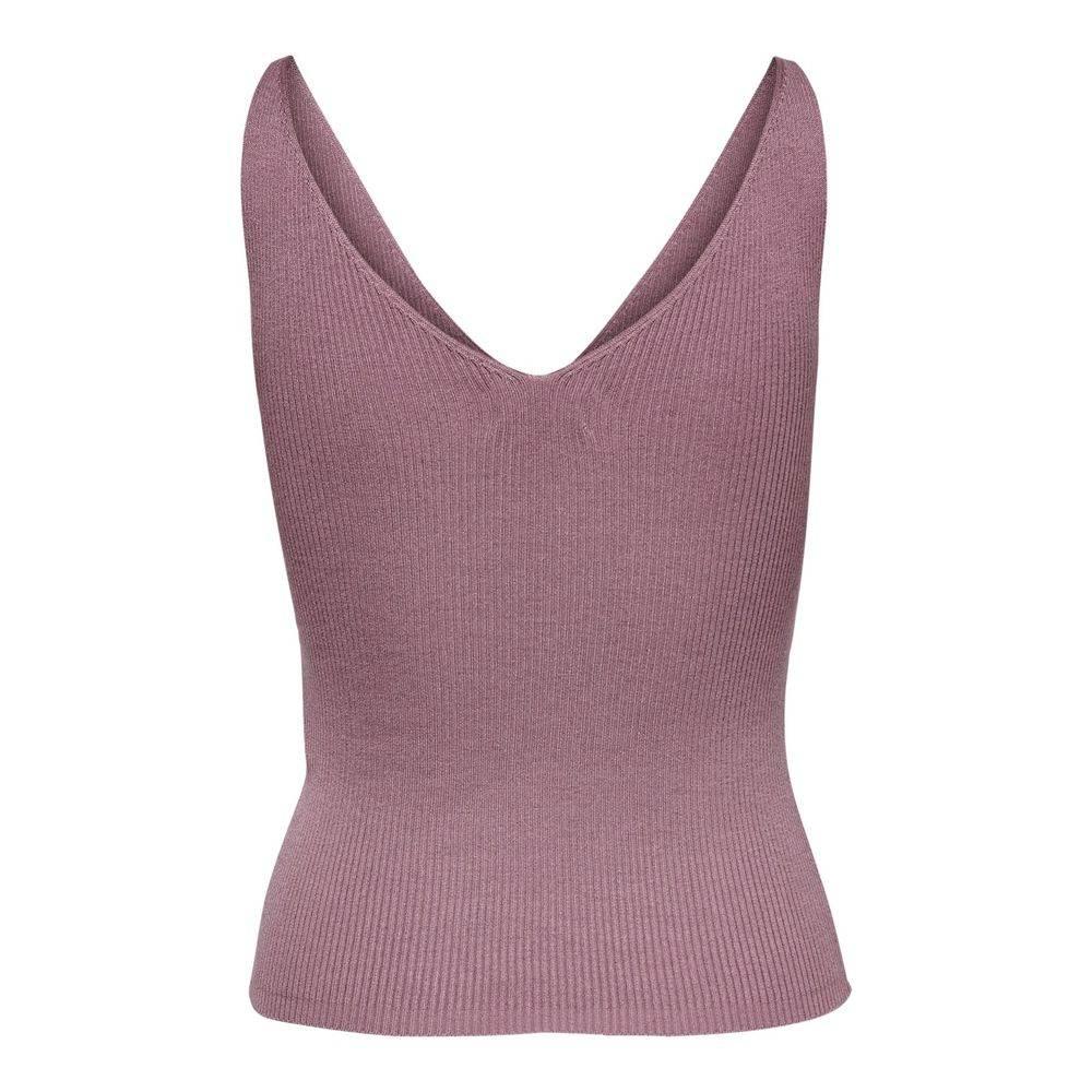 Jacqueline De Yong Purple Viscose Tops & T-Shirt - Hilstor