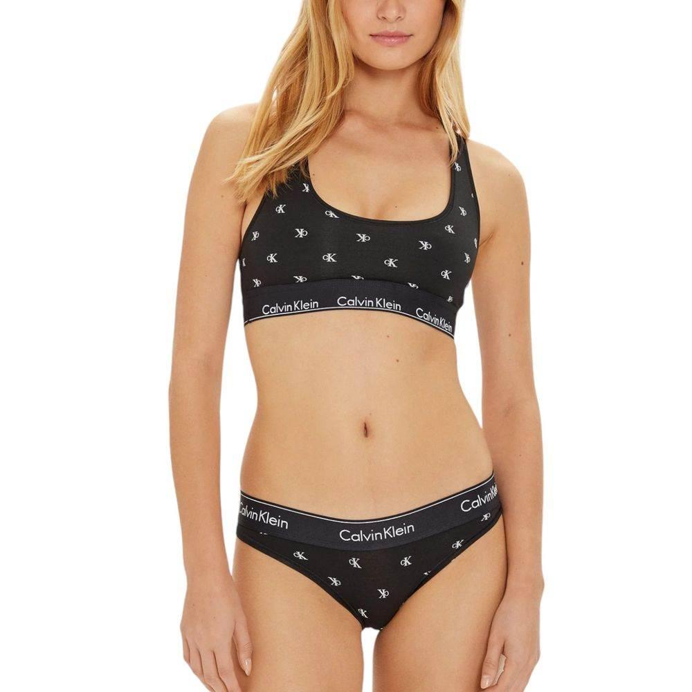 Calvin Klein Underwear Black And White Cotton Underwear - Hilstor