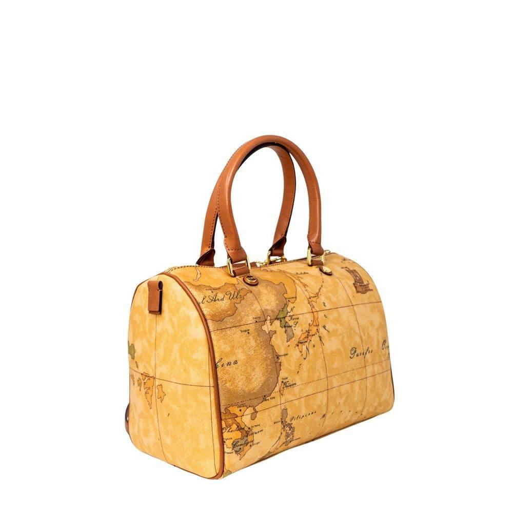 Alviero Martini Prima Classe Beige Leather Handbag - Hilstor