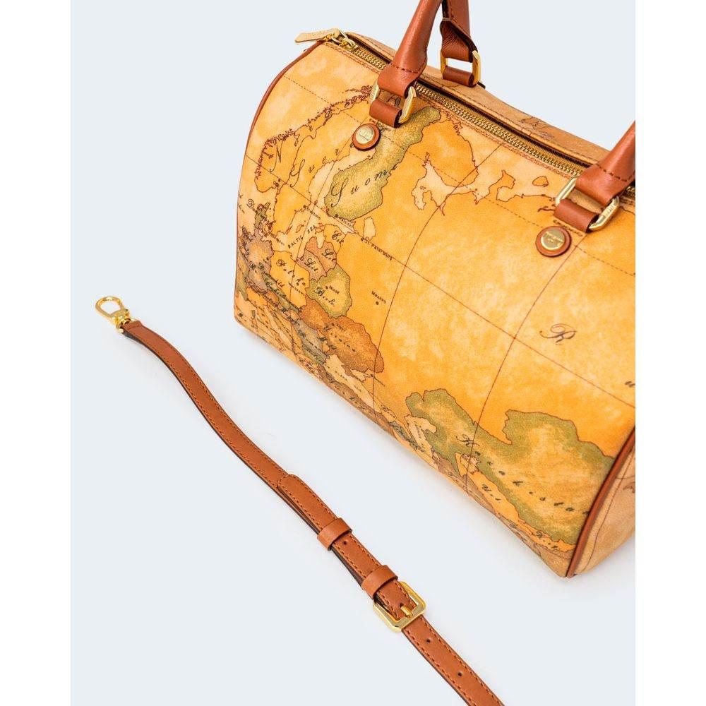 Alviero Martini Prima Classe Beige Leather Handbag - Hilstor