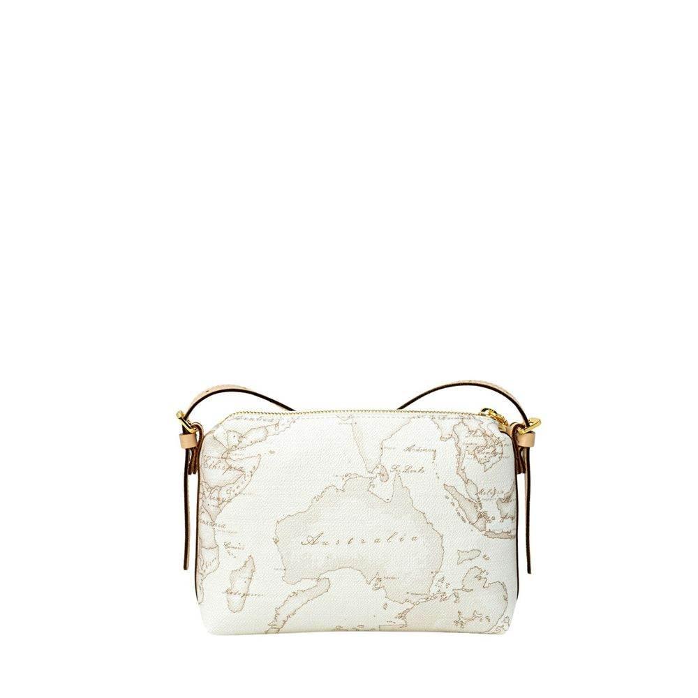 Alviero Martini Prima Classe White Leather Handbag - Hilstor