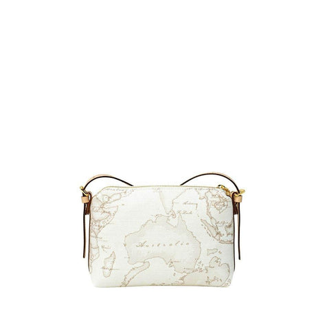 Alviero Martini Prima Classe White Leather Handbag - Hilstor