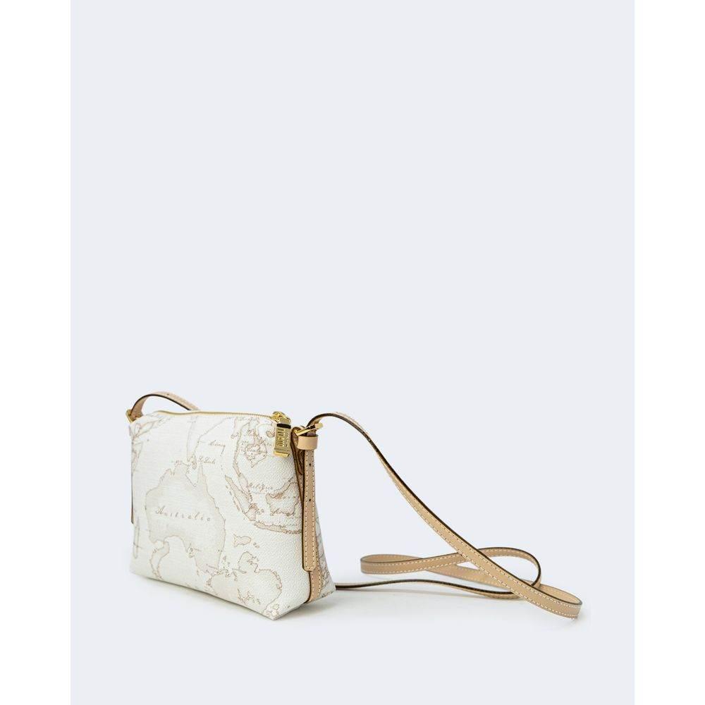 Alviero Martini Prima Classe White Leather Handbag - Hilstor