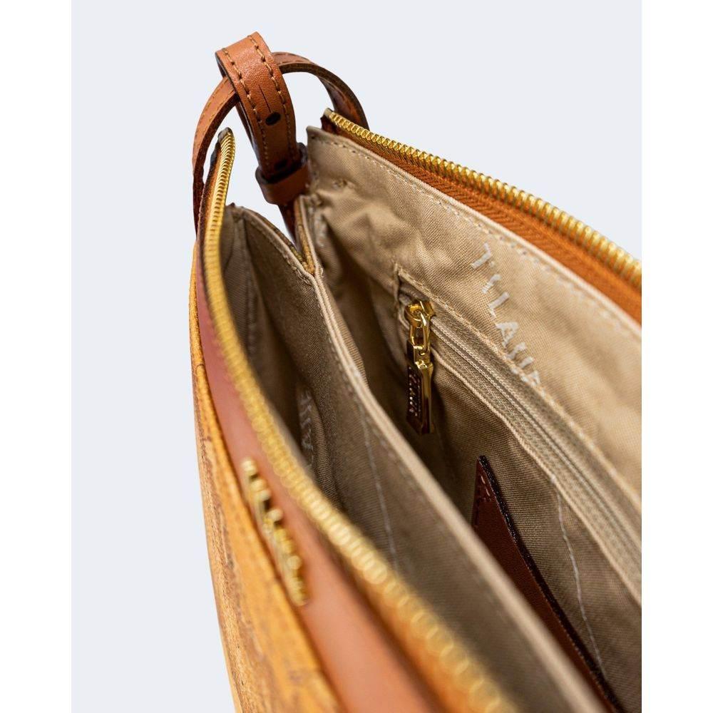 Alviero Martini Prima Classe Beige Leather Handbag - Hilstor
