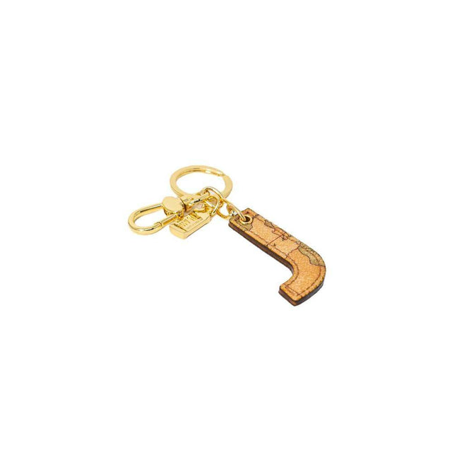 Alviero Martini Prima Classe Beige Polyethylene Keychain - Hilstor