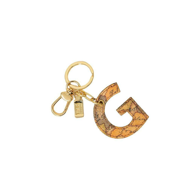 Alviero Martini Prima Classe Beige Polyethylene Keychain - Hilstor