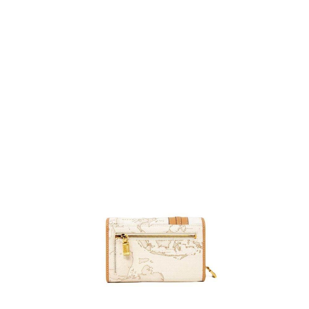 Alviero Martini Prima Classe White Leather Wallet - Hilstor