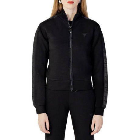 Guess Active Black Viscose Sweatshirt - Hilstor