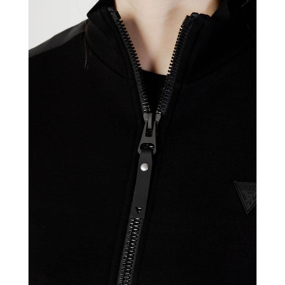 Guess Active Black Viscose Sweatshirt - Hilstor