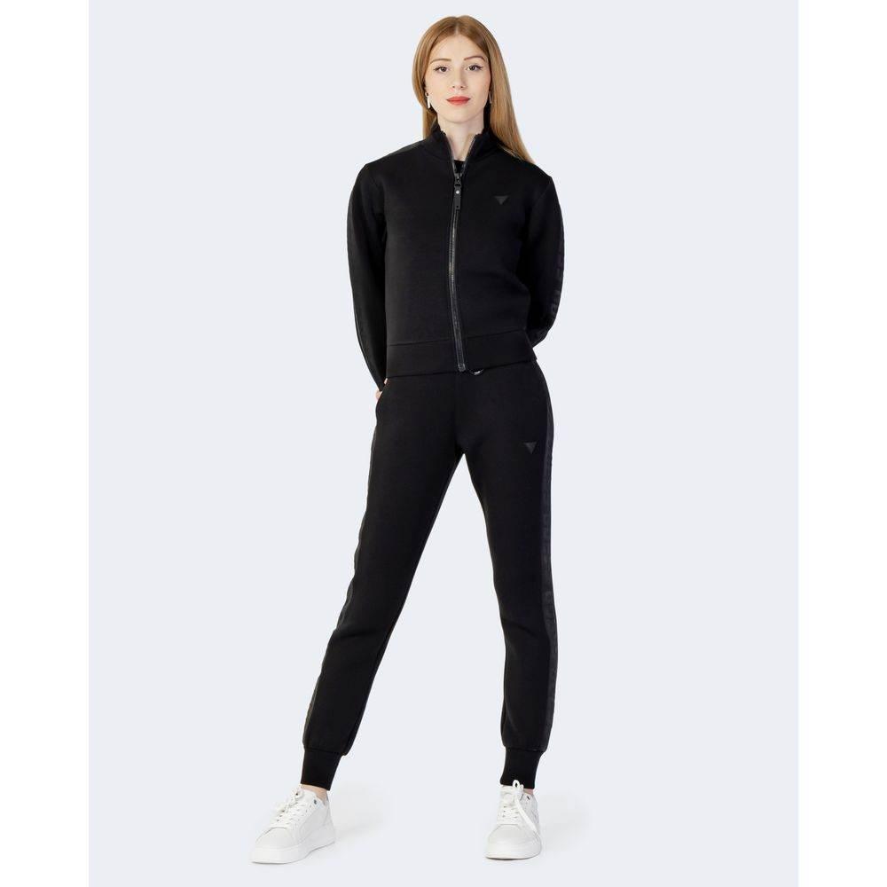 Guess Active Black Viscose Sweatshirt - Hilstor