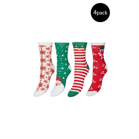 Vero Moda Green Cotton Tights & Sock - Hilstor