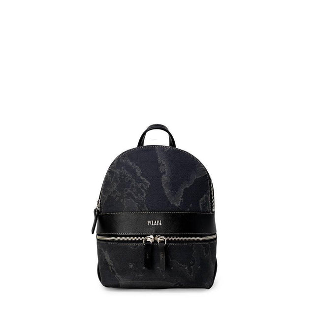 Alviero Martini Prima Classe Black Leather Backpack - Hilstor