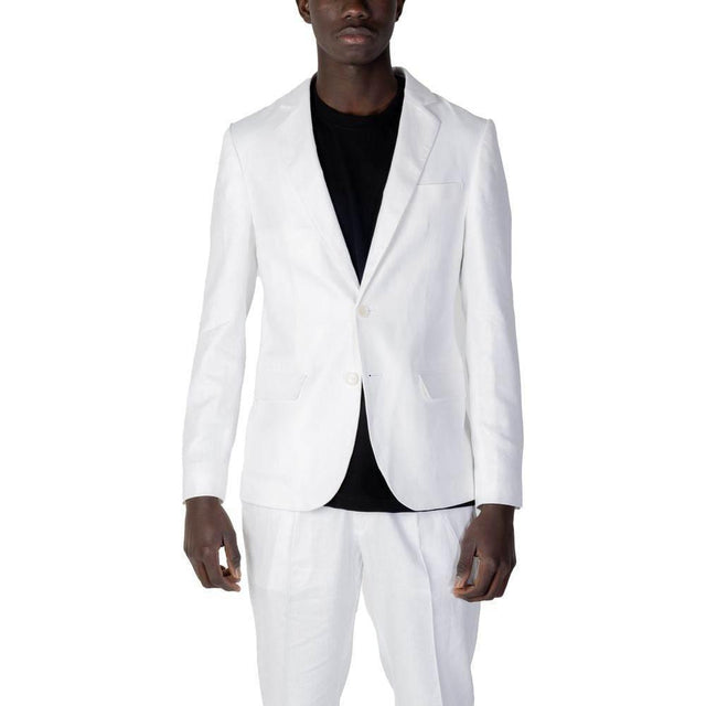 Antony Morato White Linen Suit - Hilstor