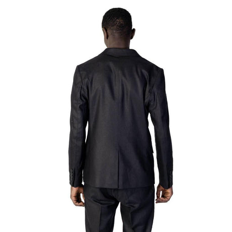 Antony Morato Black Linen Suit - Hilstor