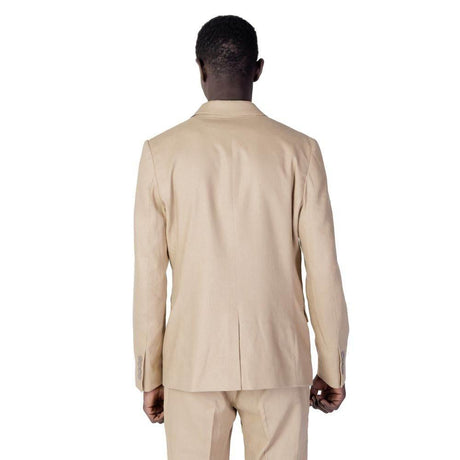 Antony Morato Beige Linen Suit - Hilstor
