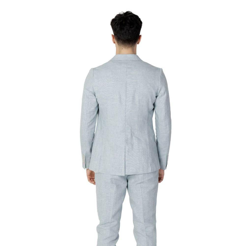 Antony Morato Green Linen Blazer - Hilstor