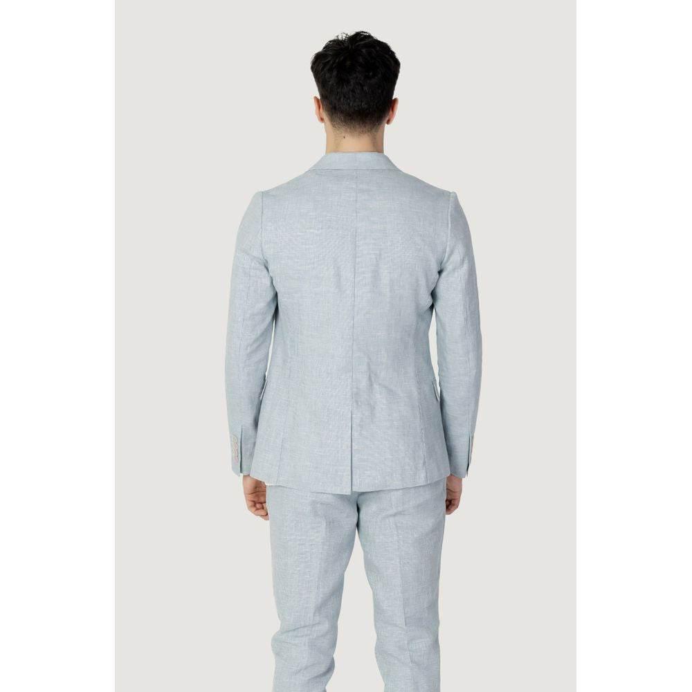 Antony Morato Green Linen Blazer - Hilstor