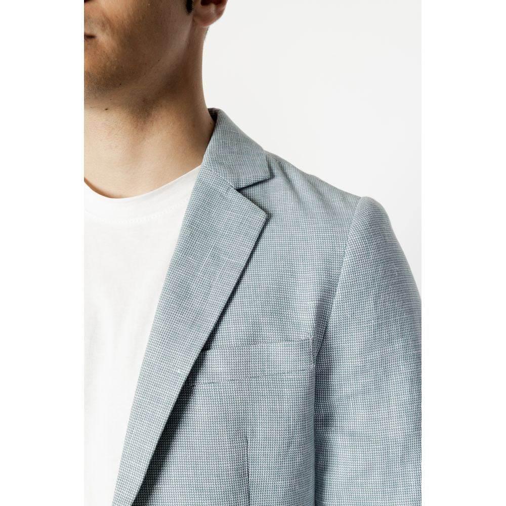 Antony Morato Green Linen Blazer - Hilstor