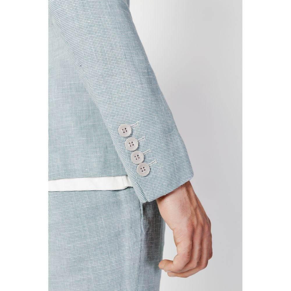 Antony Morato Green Linen Blazer - Hilstor