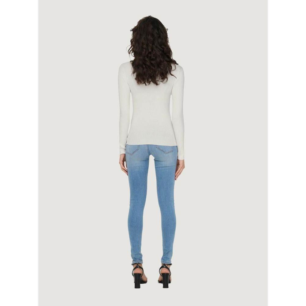 Jacqueline De Yong White Viscose Tops & T-Shirt - Hilstor