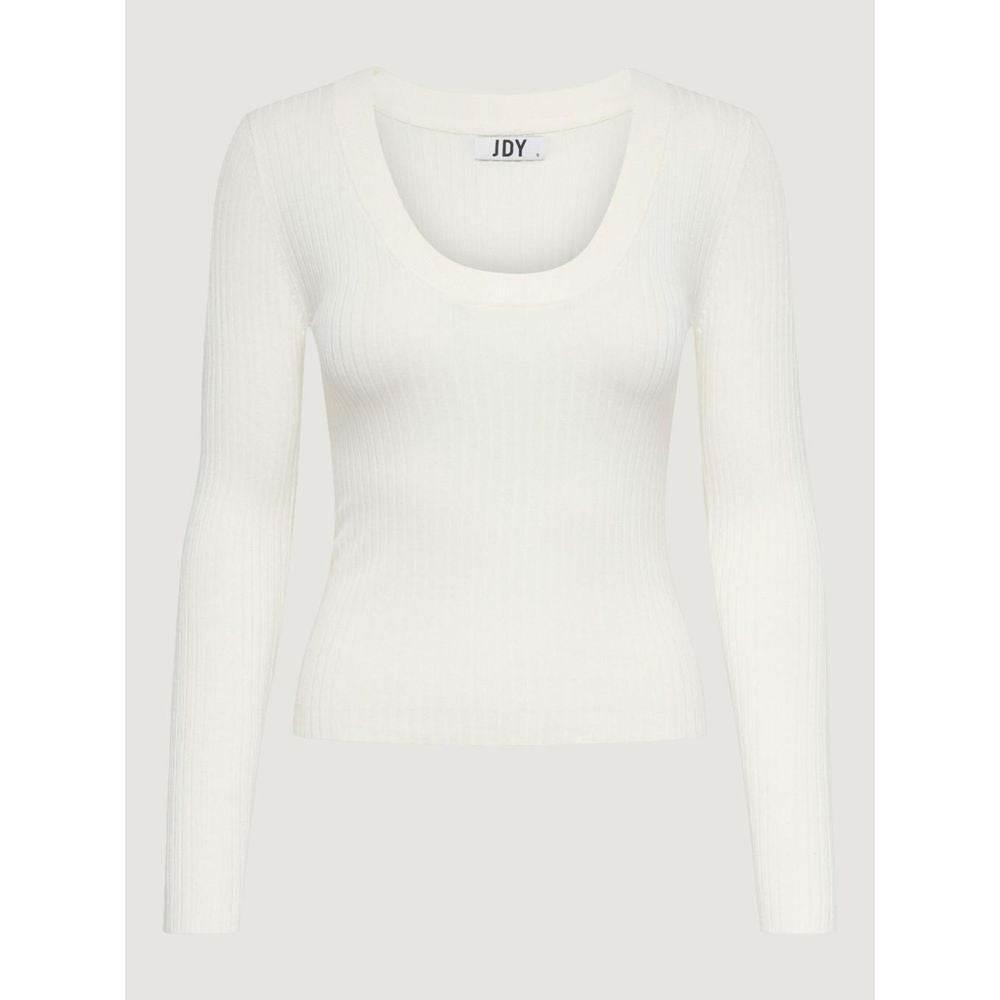 Jacqueline De Yong White Viscose Tops & T-Shirt - Hilstor