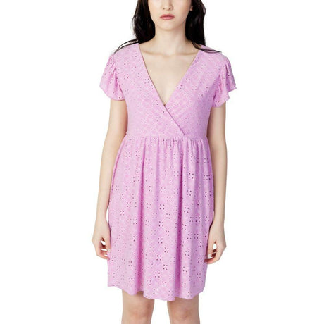 Jacqueline De Yong Multicolor Polyethylene Dress - Hilstor