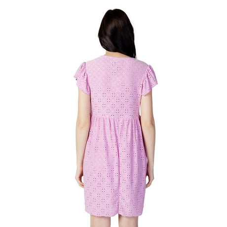 Jacqueline De Yong Multicolor Polyethylene Dress - Hilstor
