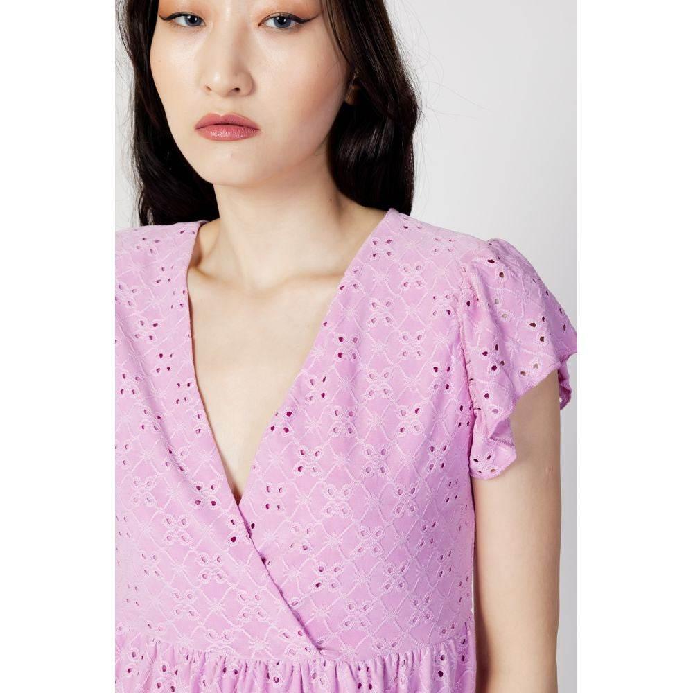 Jacqueline De Yong Multicolor Polyethylene Dress - Hilstor