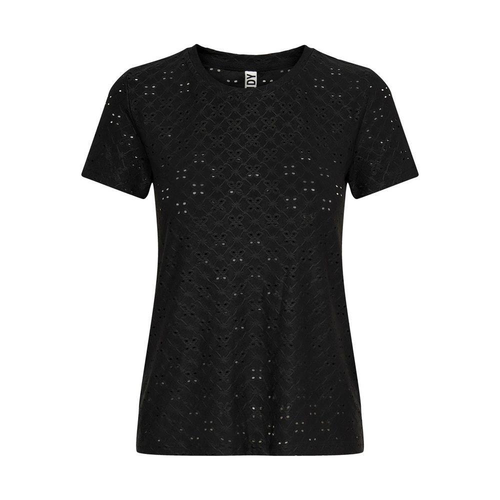 Jacqueline De Yong Black Polyester Tops & T-Shirt - Hilstor