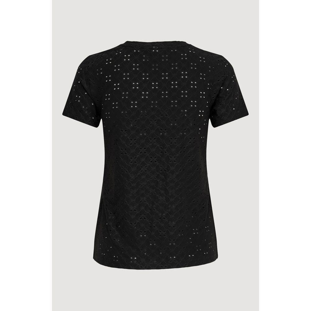 Jacqueline De Yong Black Polyester Tops & T-Shirt - Hilstor