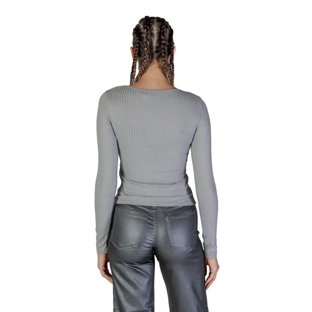Vero Moda Silver Recycled Polyester Long Sleeve - Hilstor