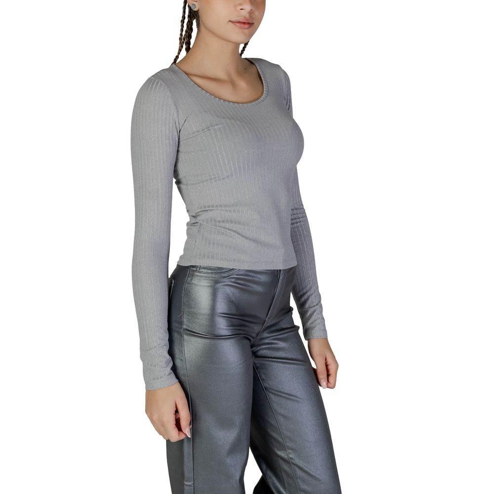 Vero Moda Silver Recycled Polyester Long Sleeve - Hilstor