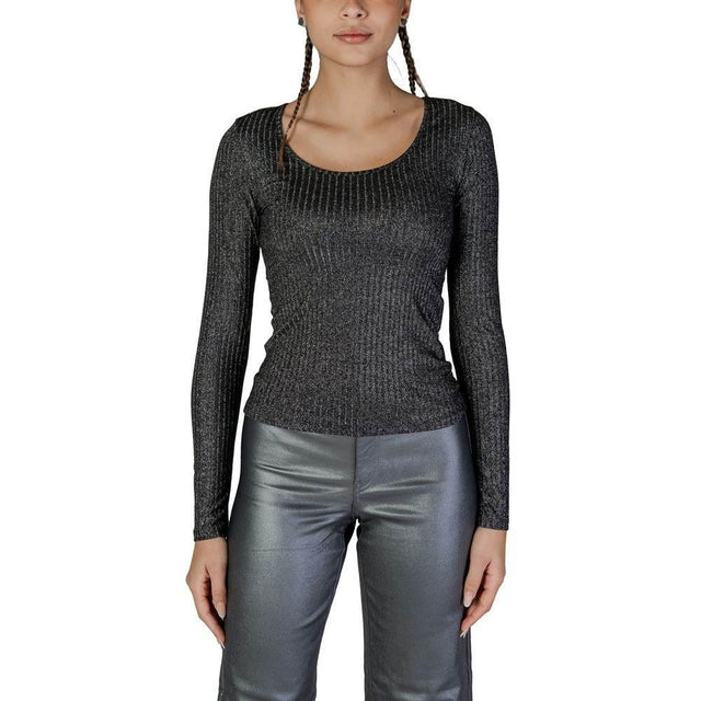Vero Moda Black Recycled Polyester Long Sleeve - Hilstor