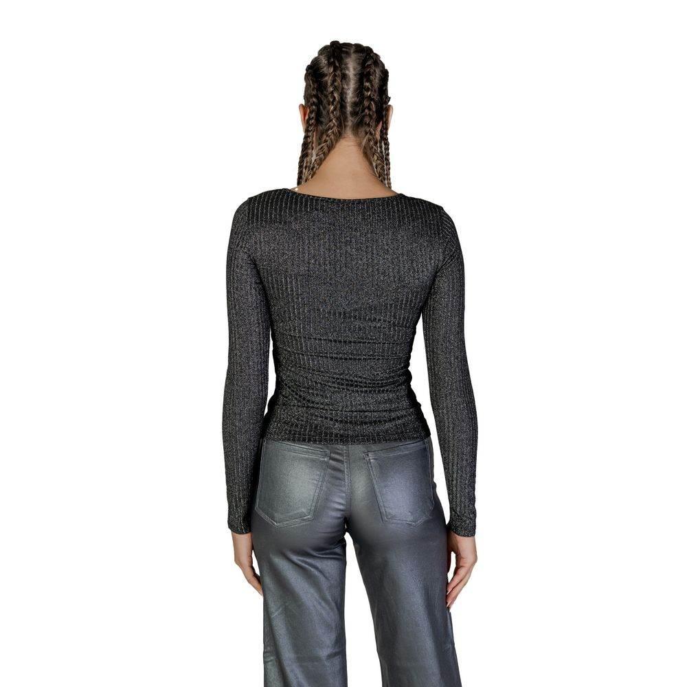 Vero Moda Black Recycled Polyester Long Sleeve - Hilstor